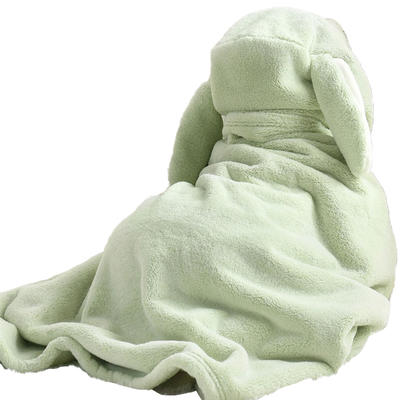 Hooded Baby Towel Factory Price 100% Bamboo Woven Newborn Solid Color with Soft Hand Feeling