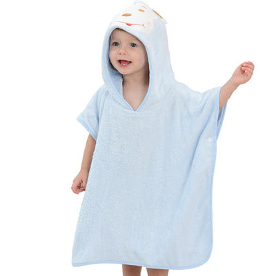 Factory Price Organic Bamboo Hooded Baby Towel with Soft Hand Feeling