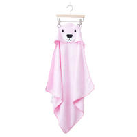 Factory Price Organic Bamboo Hooded Baby Towel with Soft Hand Feeling