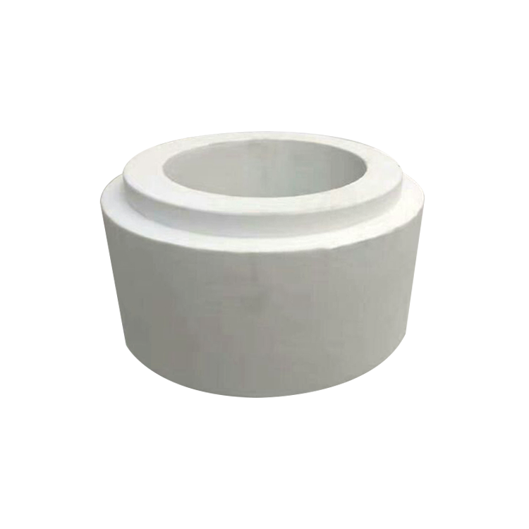 Aluminosilicate ceramic fiber cone for aluminum casting