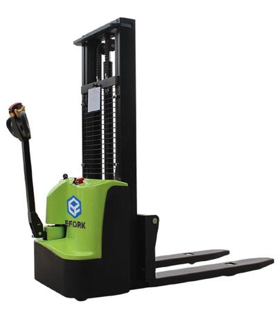 China best electric pallet stacker 12V bias control forklift for walkie type with CE certificate