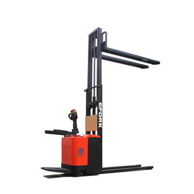 High quality electric pallet stacker factory price stacking type forklift truck