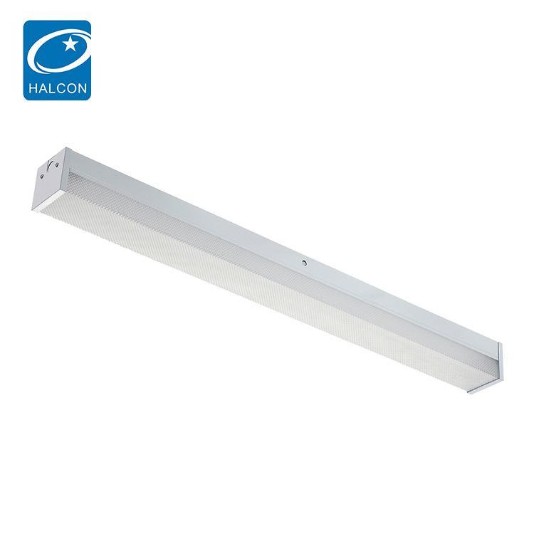 Quality supplier ETL dlc prismatic diffuser surface mounted 2ft 4ft 18w 25w 36w 45w led wrap light
