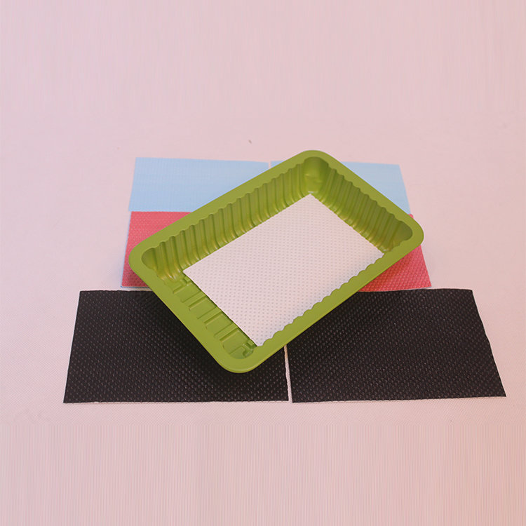 PE Film Material Food Meat Absorbent Pad for Food Tray Packaging
