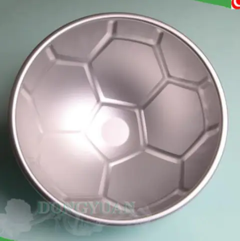 Aluminum Alloy Football Sphere Bath Bomb Molds