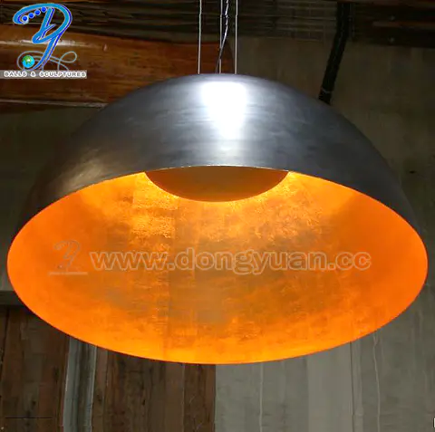 250mm Stainless Steel ball with Hole for Lamp Shape Decoration, Dome Hemisphere