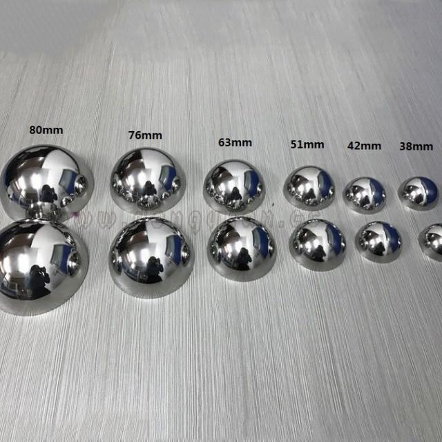Stainless Steel Metal Half Ball For Bath Bomb Mould