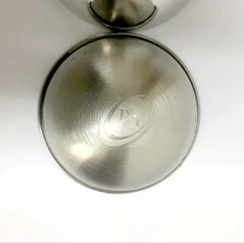 75mm Brushed Stainless steel Half Bath Molds with Rolled Lip
