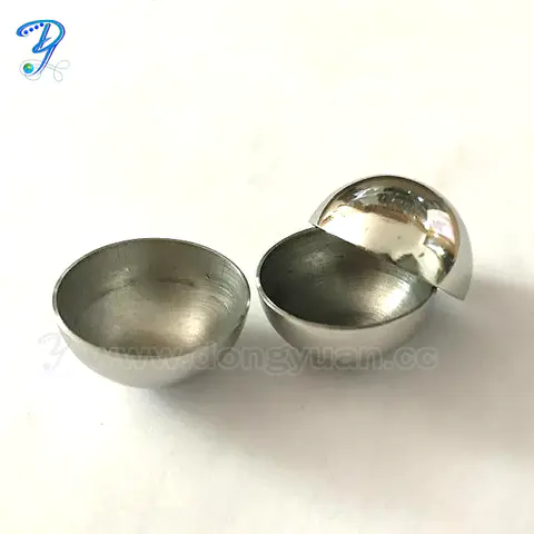 Mirror Polished Stainless Steel Hollow Hmisphere,Decorative Metal Half Sphere
