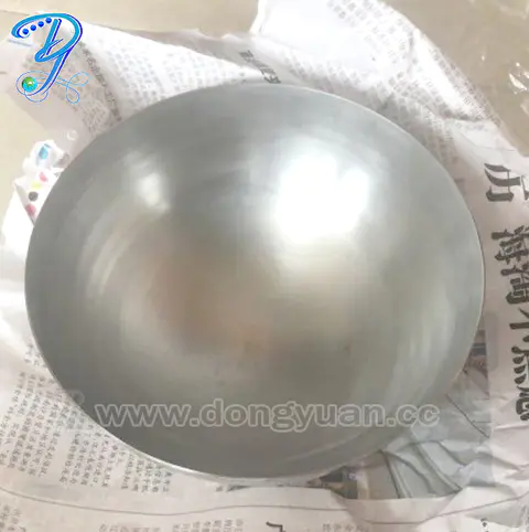 Polish Hollow Stainless Steel Half Ball for BathBombs Molds