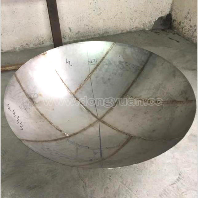 Decorative Stainless Steel Half Sphere 1200mm