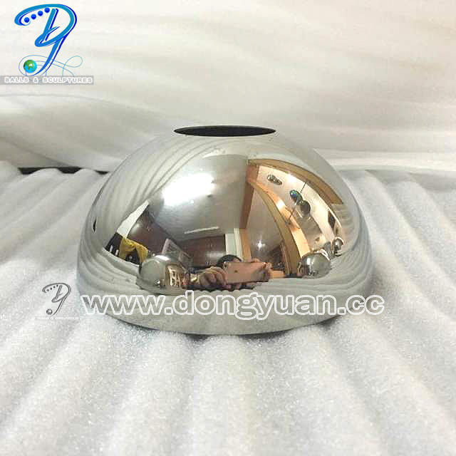 Metal Half Ball for Pendant Lamp, High PolishedBall for Chandelier