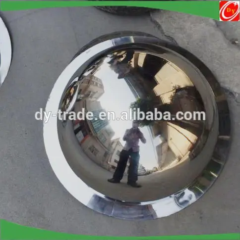 Full Dome Convex Mirror Stainless Steel Half Ball