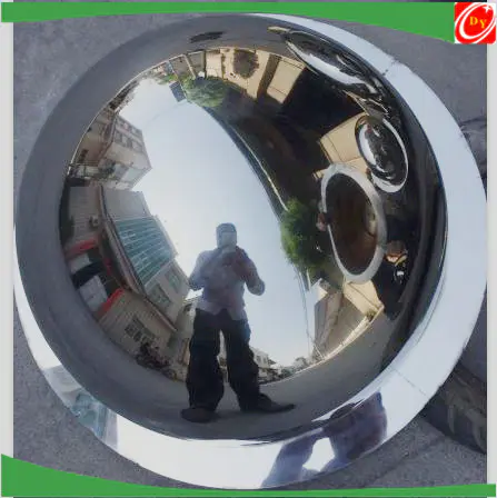 Full Dome Convex Mirror Stainless Steel Half Ball