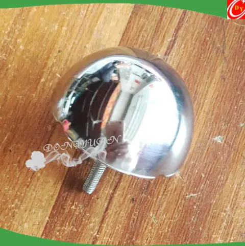 Mirror finish stainless steel bath bomb mold /ice mould /half ball