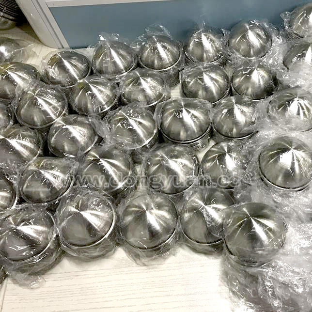 55mm Stainless Steel Bath Bomb Moulds