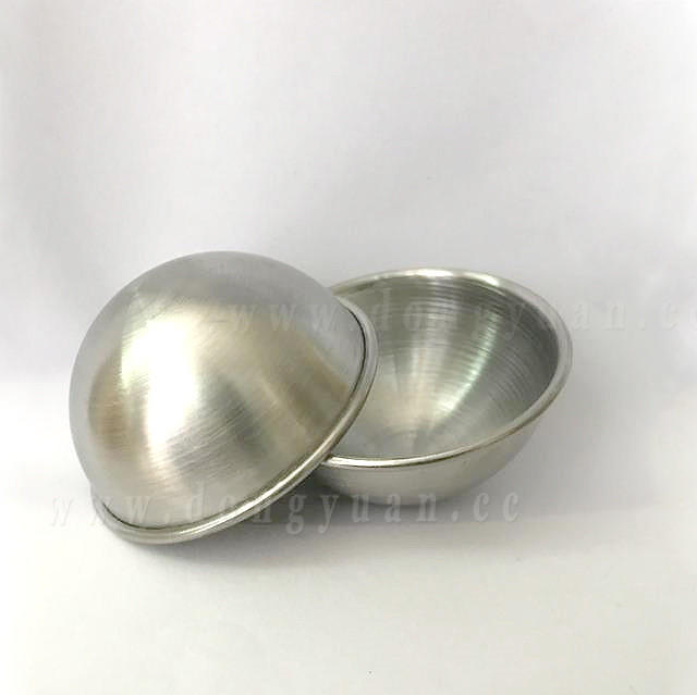 25mm Small Stainless Steel Candle Sphere ,Metal Hemsiphere for Bath Bomb Molds