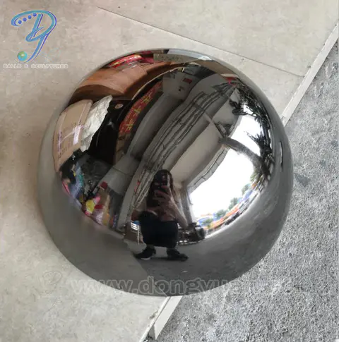 Decorative Half Round Ball,Glossy Polished Half Sphere