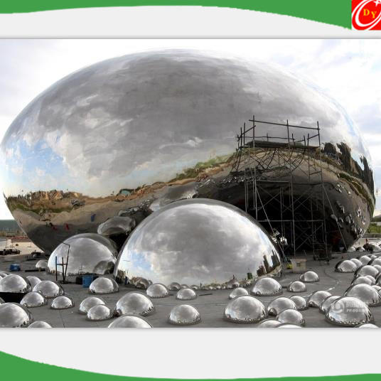 304 stainless steel hemisphere ,mirror finish steel half hollow ball chian supplier