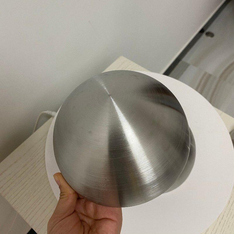 150MM Stainless Steel Brushed Hemisphere Dome for Decoration