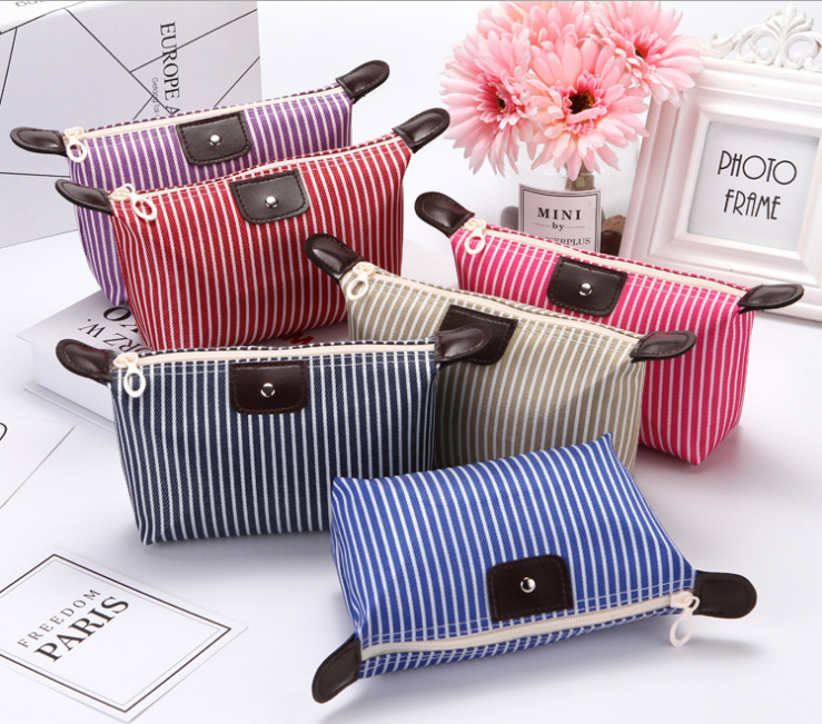 Waterproof Cosmetic Bag With PU Material for woman
