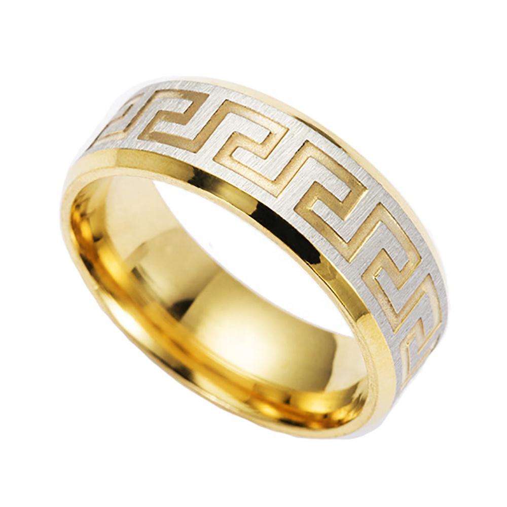 product-Gold Plating Smooth Shiny Wholesale Moroccan Wedding Rings-BEYALY-img-3