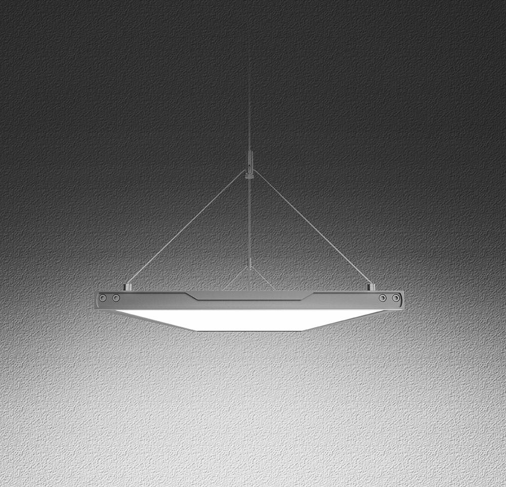 Inlity Flat Lamp Lighting 36w 6000K Square Led Panel Light Hot Selling led pendant ceiling light For the office