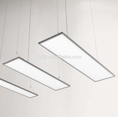 INLITY Designed 1380*338mm 60W Square LED surface Panel Light ultra Thin Transparent Dimming pendant