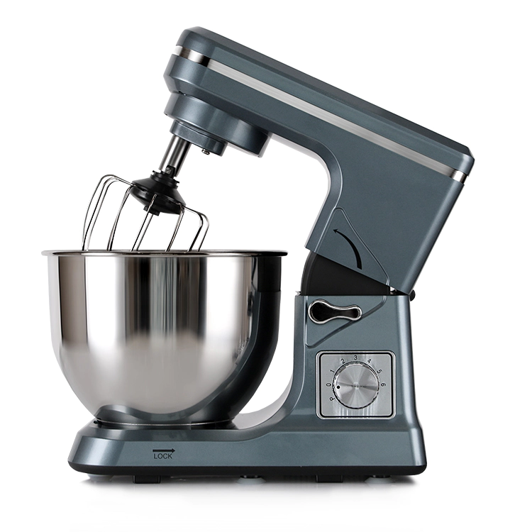 Home real 5l brushed stainless steel bowl 1000w bread mixer