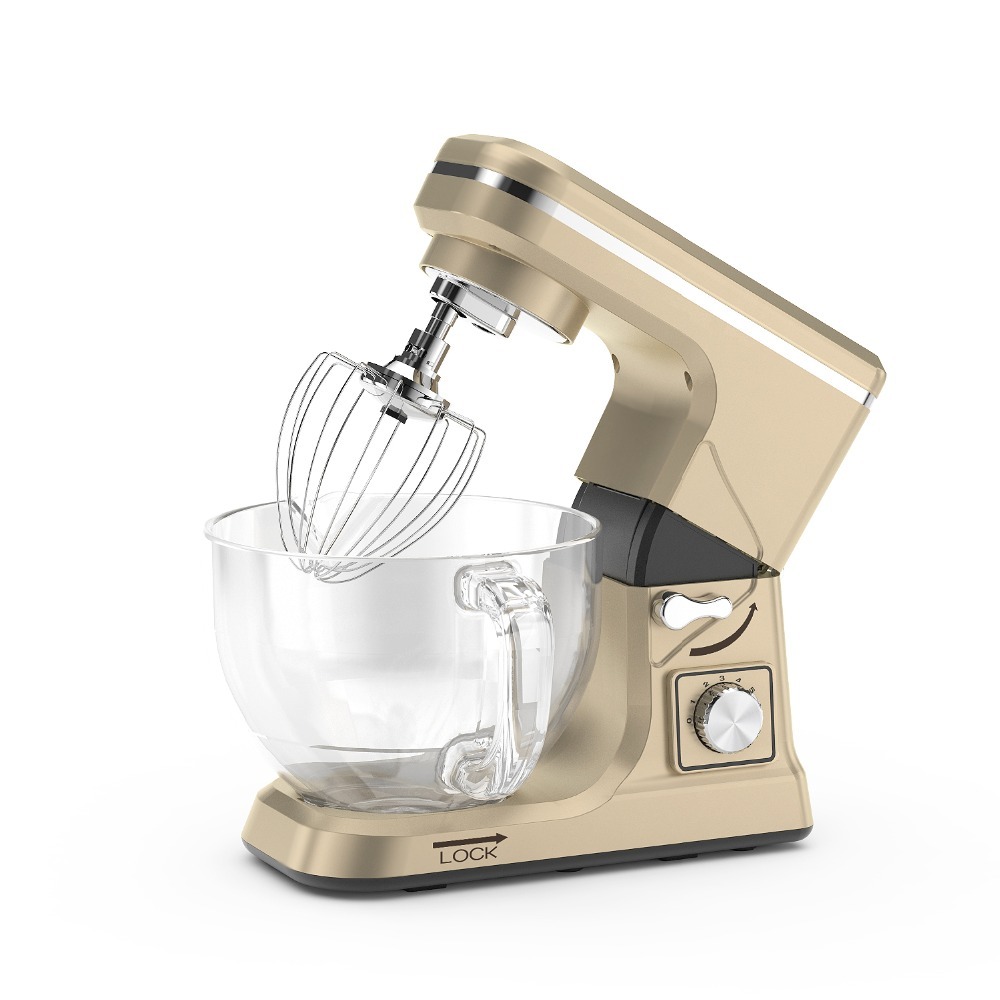 MIni stand mixer with glass bowl