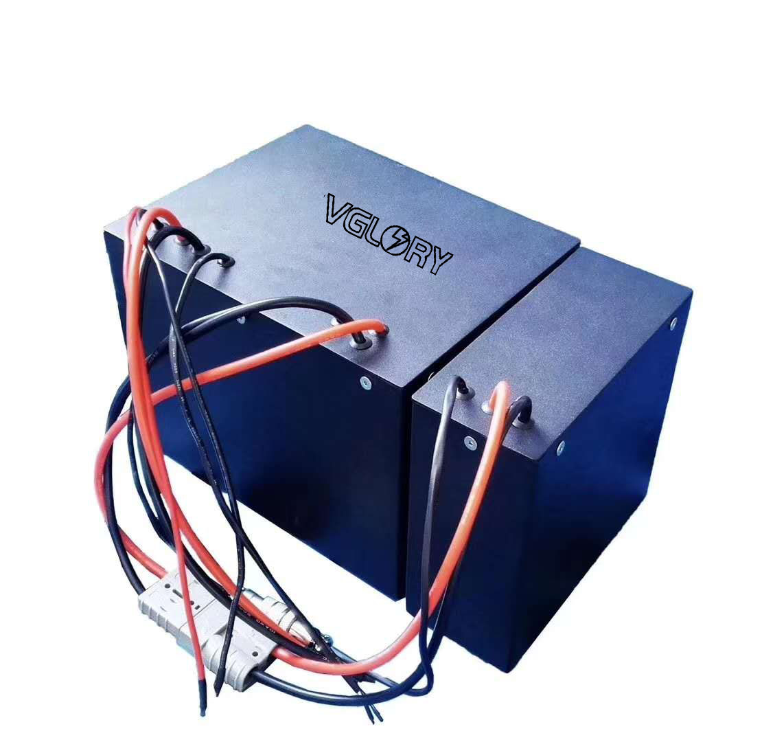 Compact size high density lithium ion battery pack 48v