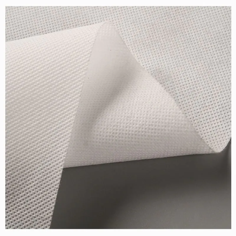 PP spunbond nonwoven fabric 20gsm white color yellow color for sofa interlining