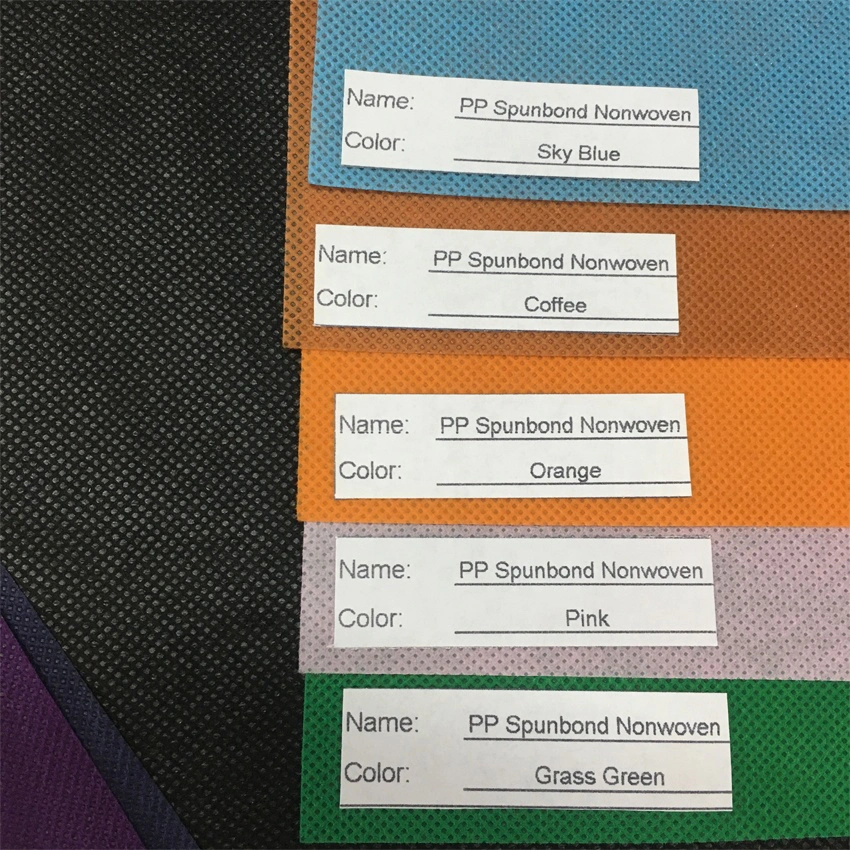 Nonwoven fabric manufacturer PP spunbond nonwoven fabric custom made with low price