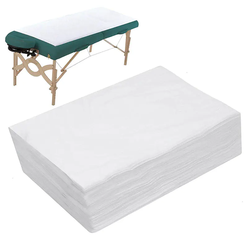 waterproof nonwoven fabric disposable bed sheets for beauty care spunbonded nonwoven fabric