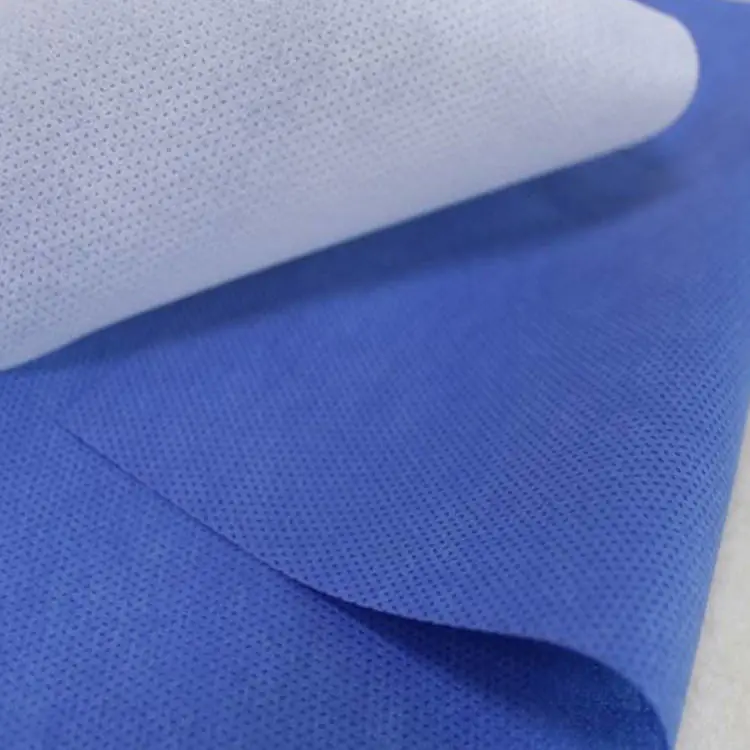 hydrophobic polypropylene nonwoven fabric SMS medical material spunbonded non-woven fabric