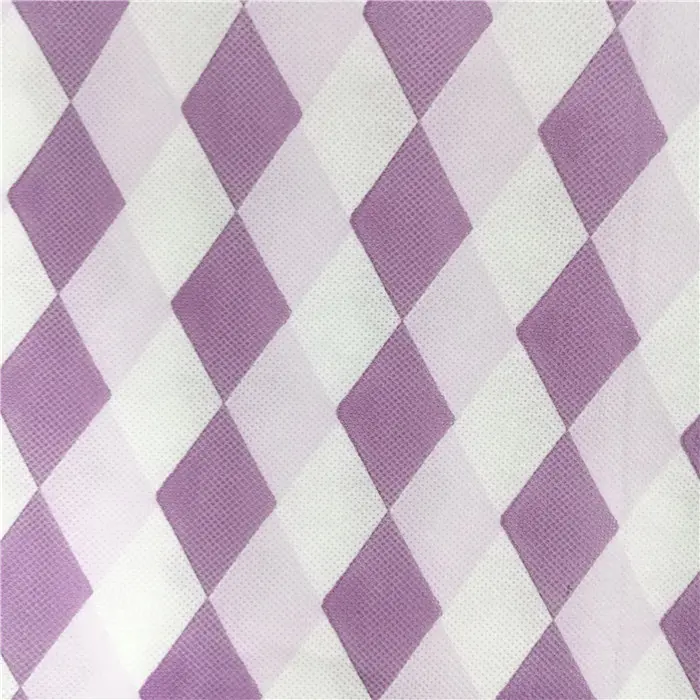 Eco- friendly beautiful pattern Printing 100% Polypropylene spunbond non woven fabric