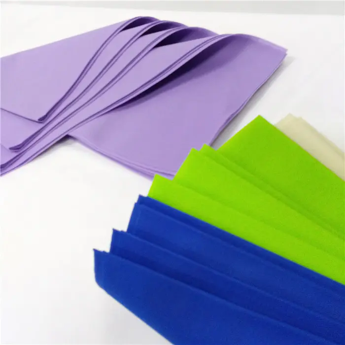 colorful Table cloth use 100%PP spunbond non woven fabric