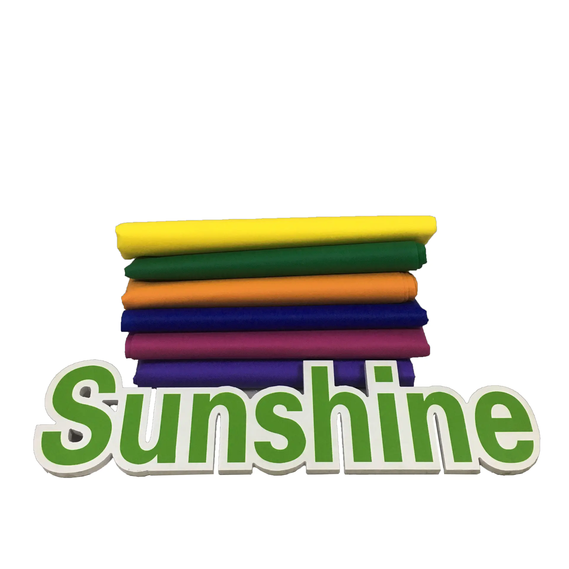 China Factory Sunshine PP Spunbond Non Woven Fabric 100% Polypropylene spunbond nonwoven fabrics