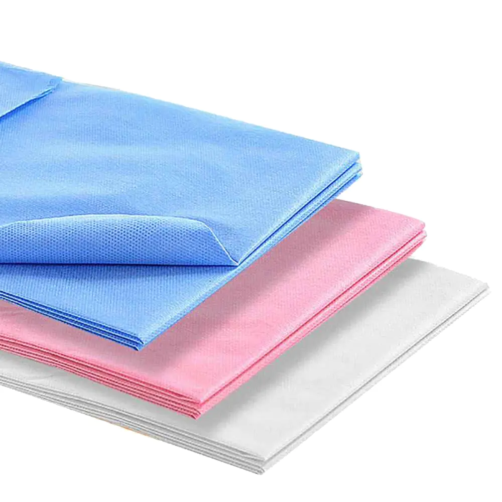 SMS hydrophobic non woven fabric roll waterproof spunbonded nonwoven fabric