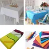 waterproof oilproof disposable table linens furniture non woven table cloth manufacturer