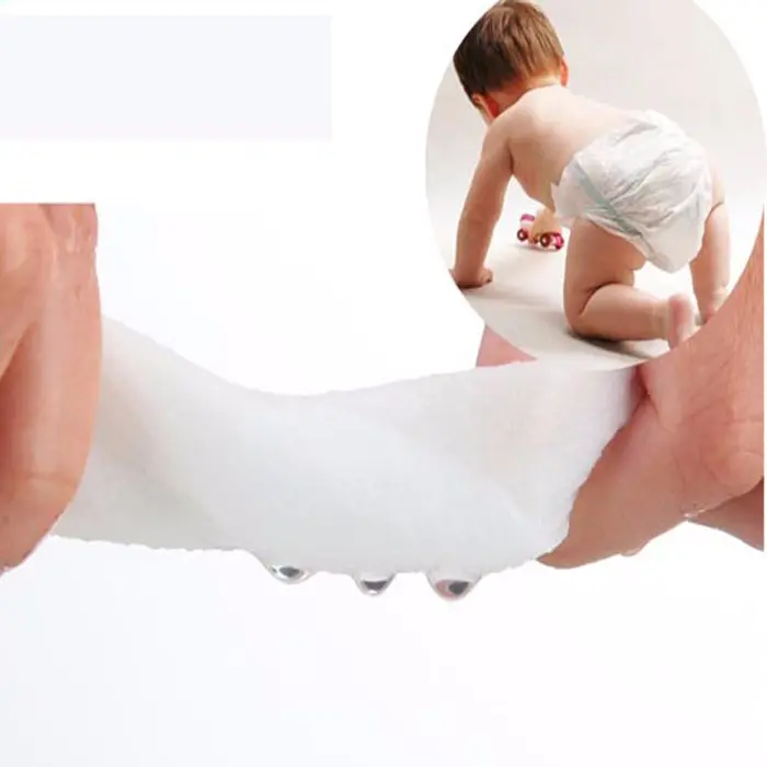 High quality hydrophilic and hydrophobic 100% PP spunbondednon woven fabric for baby diaper