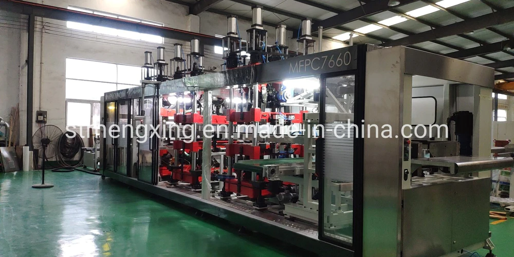 Full Automatic Vacuum Pressure Forming Machine with Punching (MFPC7660)