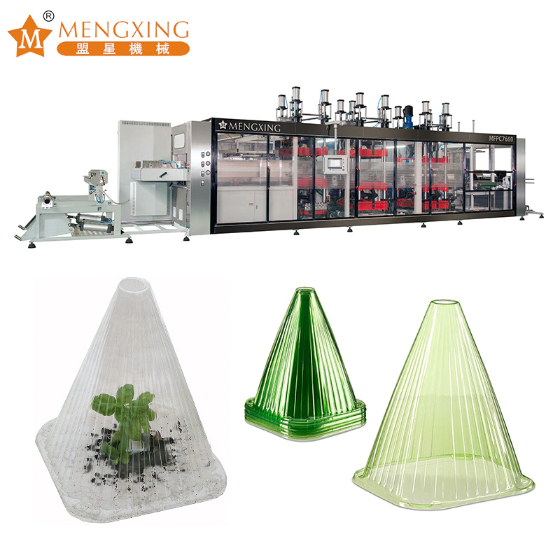 High Survival Tray Seedling Cover Plastic Making Machine Plastic Seed Tray Thermoforming Machine Vacuum Forming Machine