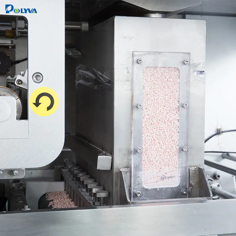 Polyva Manufacturing Биоразлагаемая пластиковая пленка Pods Упаковочная машина 10G-25G Прачечная Капсулы Наполнитель