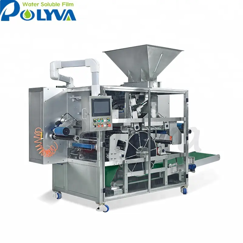 Polyva horizontal Detergent pods making machine details can customize