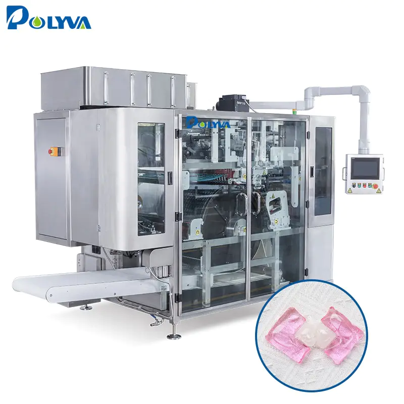 Polyva machine smalll dose products packaging machine auto detergent pods capsule packing machine