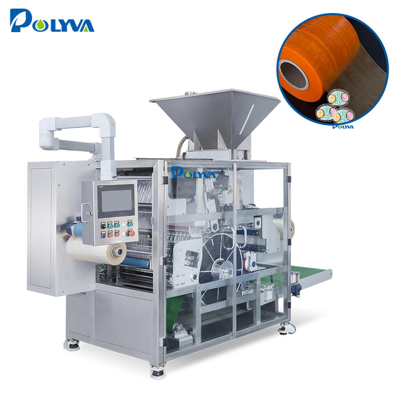 NZB-1020 water soluble PVA film laundry detergent pods washing capsules form fill seal machine