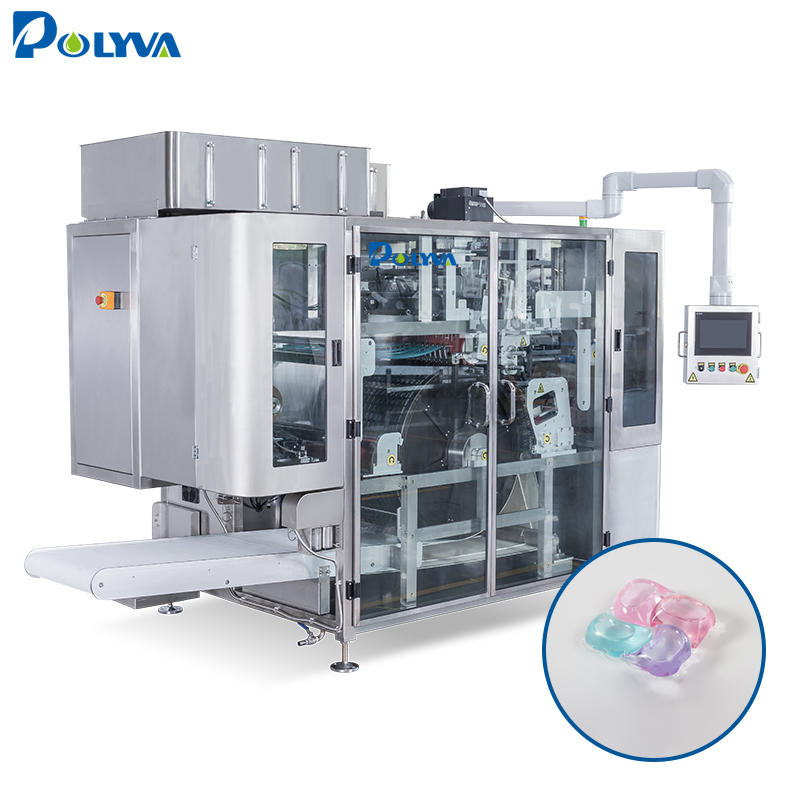 Polyva large output high capacity laundry detergent pods filling packaging machine