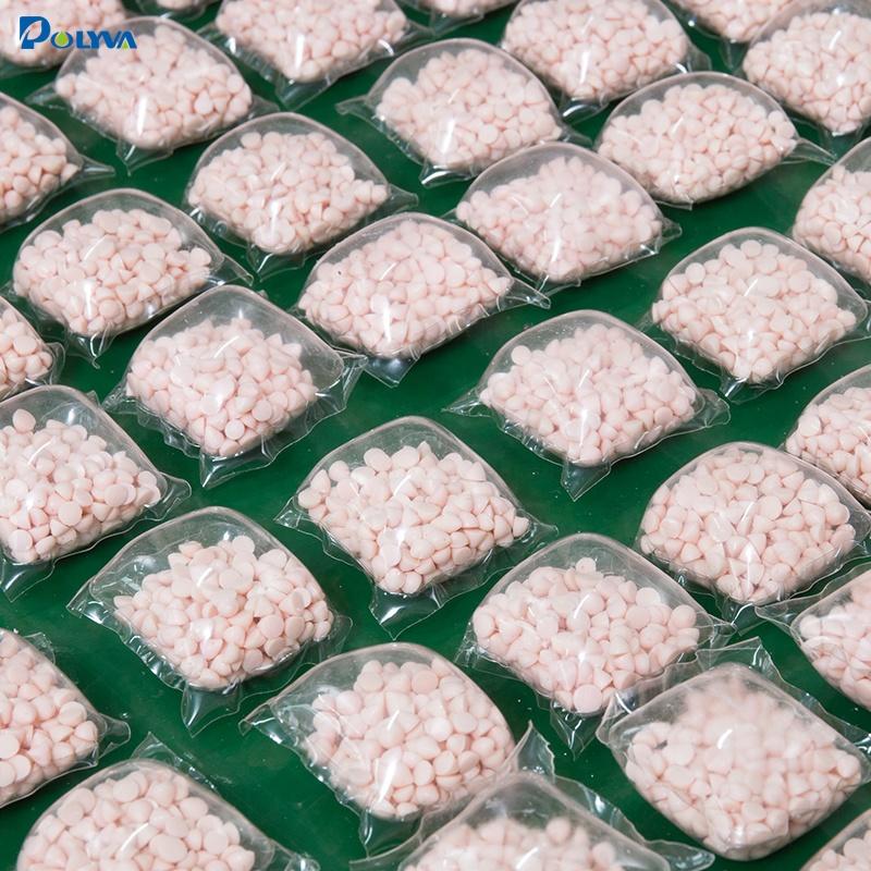 POLYVA manufacturing biodegradable plastic film pods packing machine 10g-25g laundry capsules filling machine