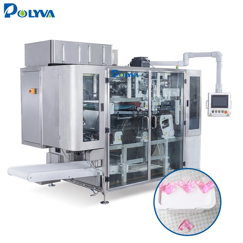 Polyva Machine Высокопроизводительная Жидкая Моющее средство Машина для наполнения капсул Моющее средство Упаковочная машина